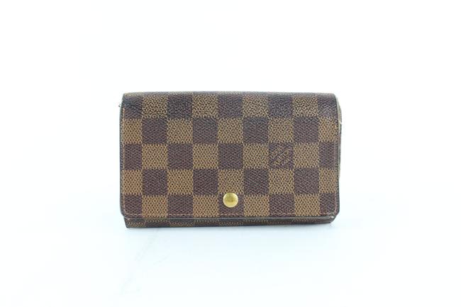 Louis Vuitton Brown Damier Ebene Snap 2lz1220 Wallet