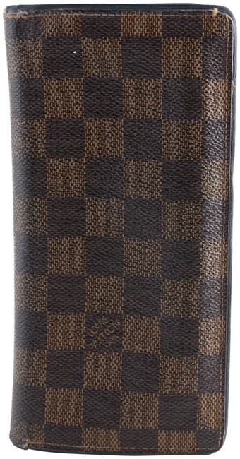 Louis Vuitton Brown Brazza Damier Ebene Wallet