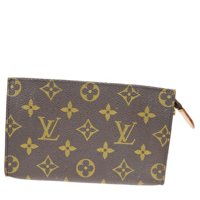 Louis Vuitton Brown Bucket Monogram Pm Pouch Pouch Cosmetic Bag