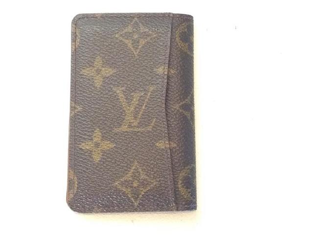 Louis Vuitton Brown Card Holder Wallet