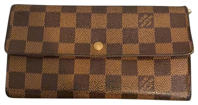 Louis Vuitton Brown Damier Wallet