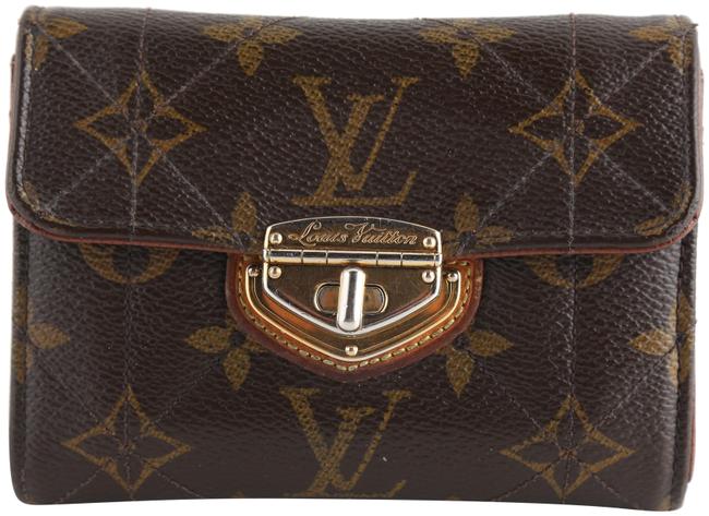 Louis Vuitton Brown Etoile Monogram Compact Wallet