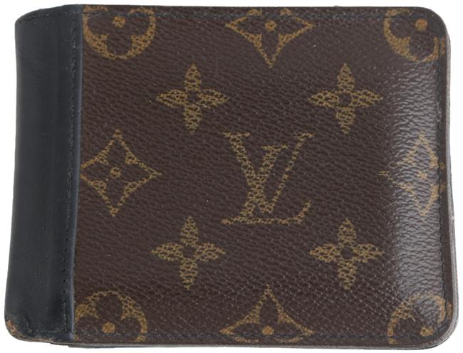 Louis Vuitton Brown Gaspar Macassar Canvas Wallet