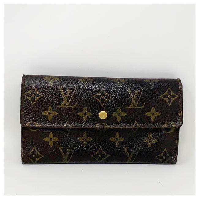 Louis Vuitton Brown International Wallet