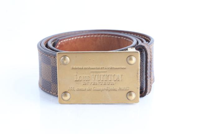 Louis Vuitton Brown Inventeur Neo Reversible 40mm Belt