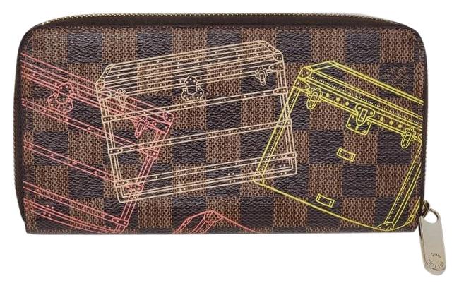 Louis Vuitton Brown Limited Edition Zip Wallet