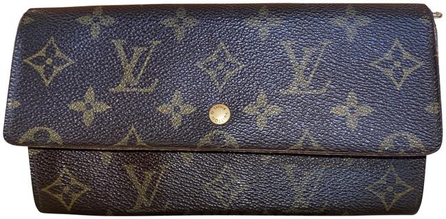 Louis Vuitton Brown Long Wallet