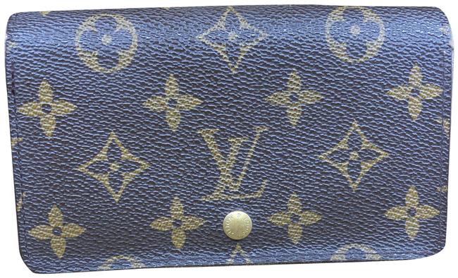 Louis Vuitton Brown Lv541 Monogram Canvas Tressor Bifold Wallet