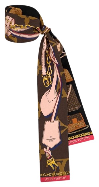 Louis Vuitton Brown M76235 Tribute To Bandeau Scarf Wrap