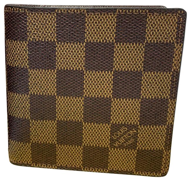Louis Vuitton Brown Men Damier Ebene Wallet