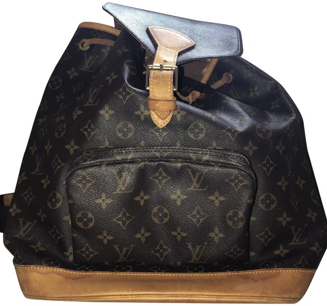 Louis Vuitton Brown Monogram Backpack