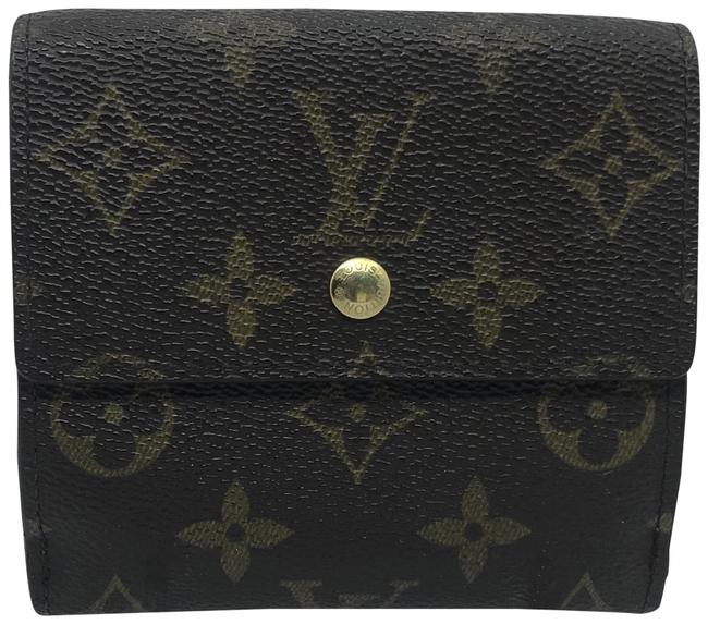 Louis Vuitton Brown Monogram Bifold Compact Wallet