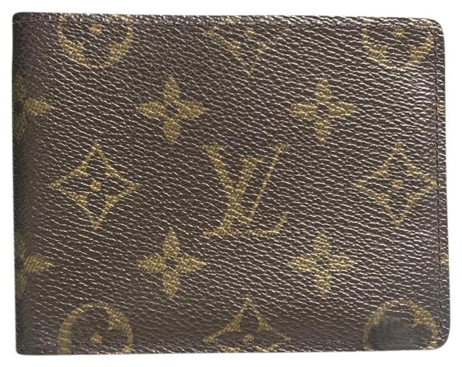 Louis Vuitton Brown Monogram Bifold Wallet