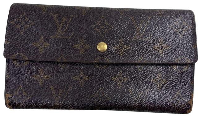 Louis Vuitton Brown Monogram Continental Wallet
