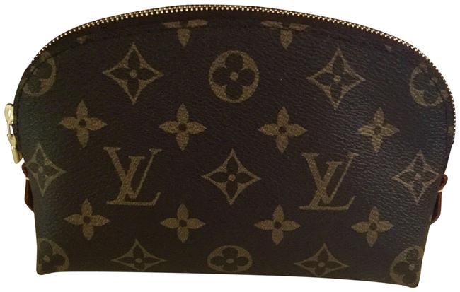 Louis Vuitton Brown Monogram Cosmetic Bag