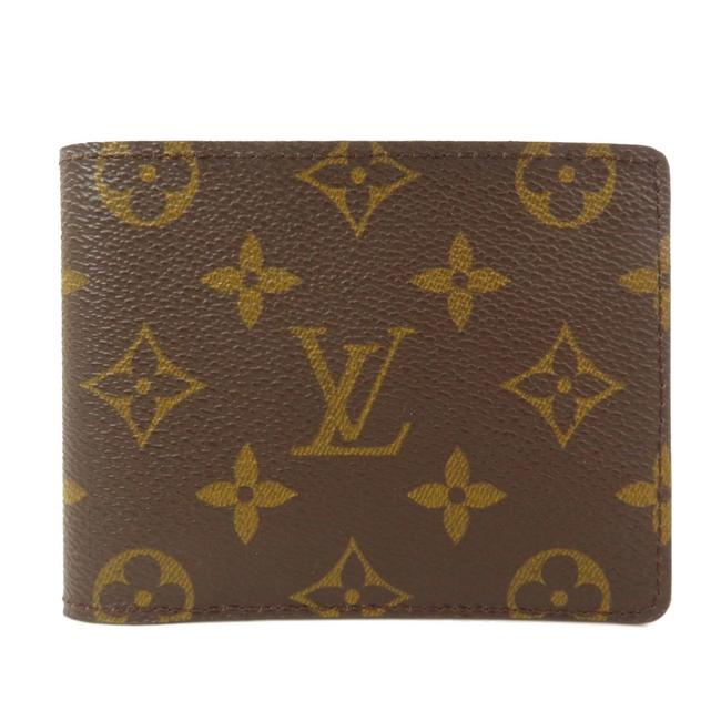 Louis Vuitton Brown  Monogram  Monogram Multiple M60895 Wallet