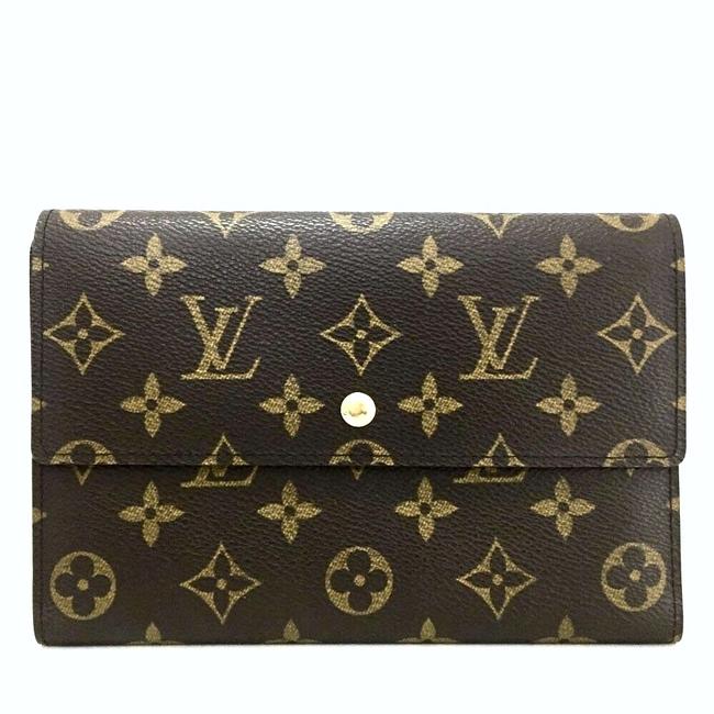 Louis Vuitton Brown Passport Wallet