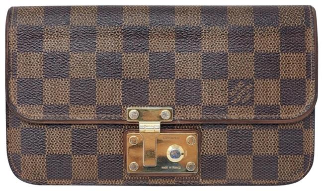 Louis Vuitton Brown Pochette Ascot Wallet