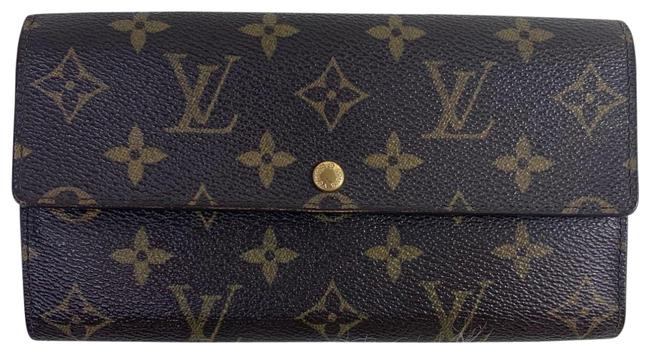 Louis Vuitton Brown Sarah Mgsw0110 Wallet