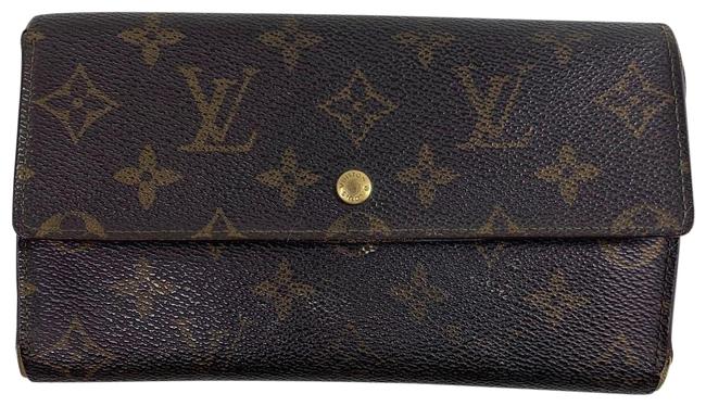 Louis Vuitton Brown Trifold Mgtf0100 Wallet
