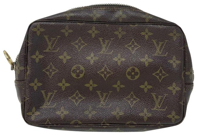 Louis Vuitton Brown Trousse Monogram 23 Cosmetic Bag