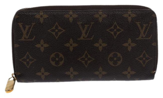 Louis Vuitton Brown Zippy Monogram Canvas Wallet