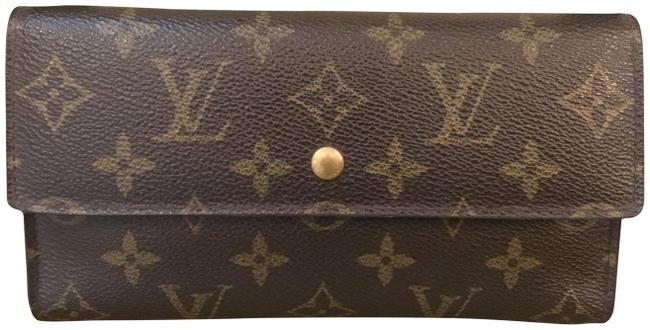 Louis Vuitton Brown Zippy Monogram Wallet