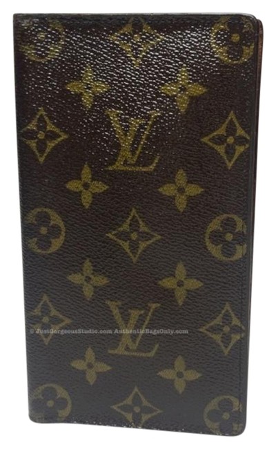 Louis Vuitton Brown Tam Monogram Lv Long Yen Card Wallet