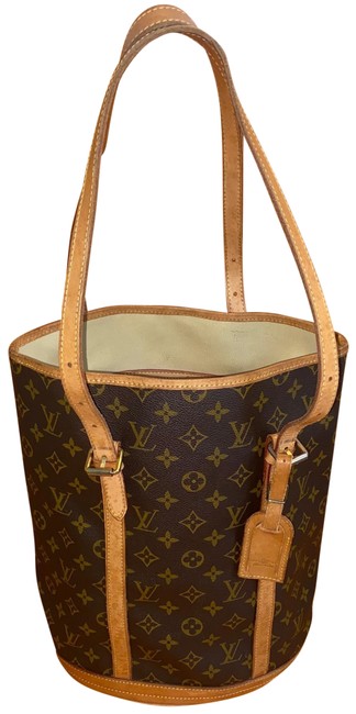 Louis Vuitton Bucket Gm Monogram Brown Tote