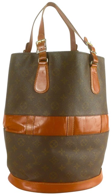 Louis Vuitton Bucket Gm Usa Limited*** Brown Monogram Canvas and Leather Tote