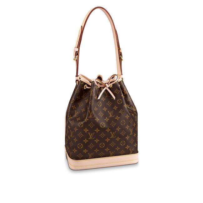 Louis Vuitton Bucket Neo Monogram Brown Canvas Tote