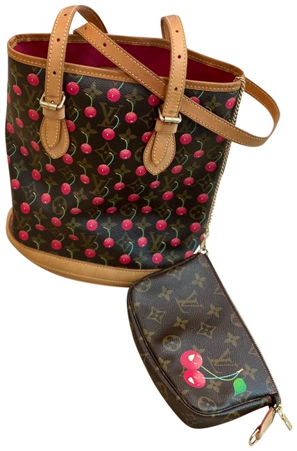 Louis Vuitton Bucket Takashi Murakami Cherry Pm Tote
