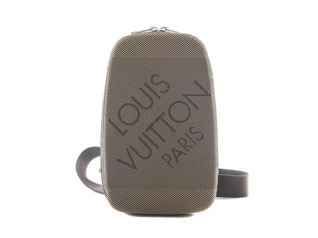 Louis Vuitton Bum Mage 229814 Grey Damier Geant Canvas Cross Body Bag