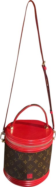 Louis Vuitton Cannes Epi Red Monogram Cross Body Bag