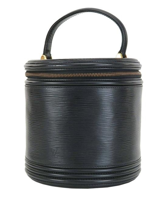 Louis Vuitton Cannes Leather Vanity Case #5440l47b Black Satchel