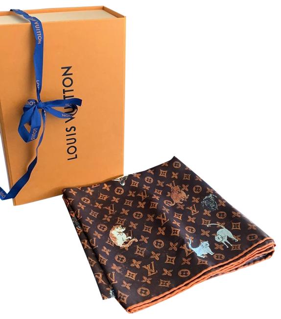 Louis Vuitton Catogram Foulard Square Scarf Wrap