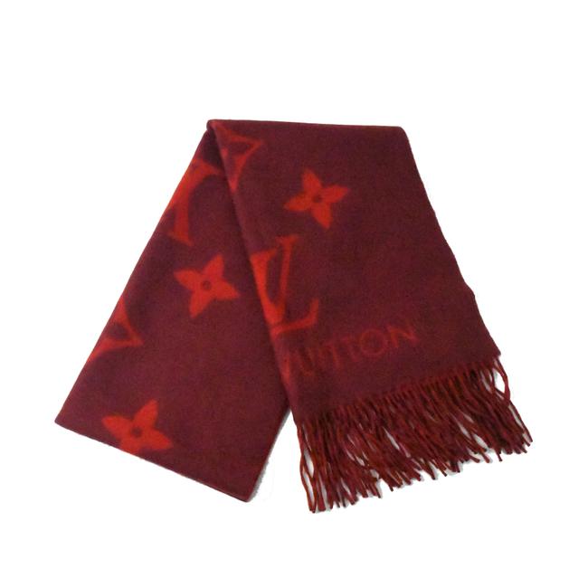Louis Vuitton Cherry Reykjavik Monogram Scarf Wrap