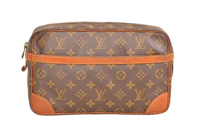 Louis Vuitton Compiegne 28 M51845 Brown Monogram Clutch