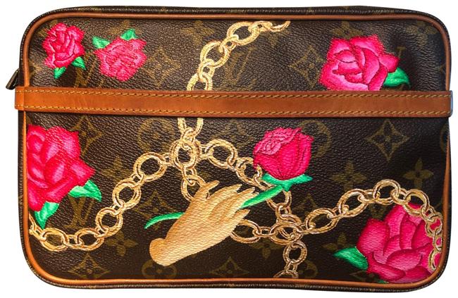 Louis Vuitton Compiegne Handpainted 23 Clutch