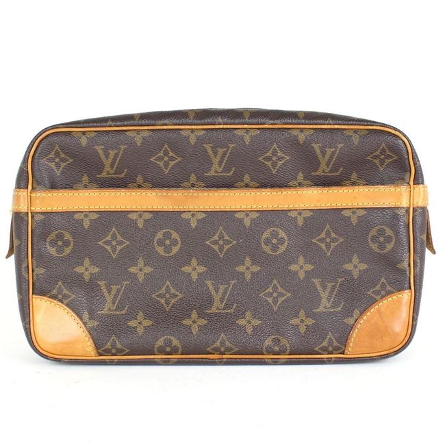Louis Vuitton Compiegne Monogram Second Cosmetic Leather Clutch