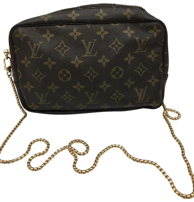 Louis Vuitton Crossbody Trousse Monogram 23 Clutch