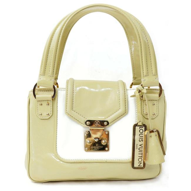 Louis Vuitton Cruise Limited Bicolor Beige Hand #3023l28 Cream Satchel