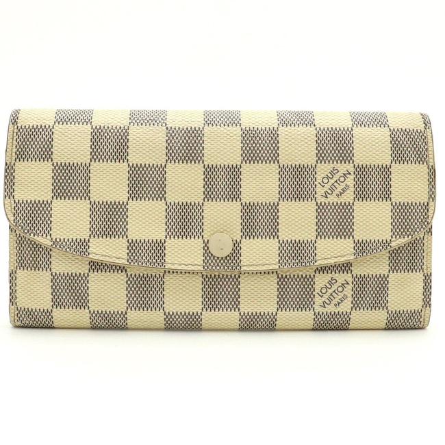 Louis Vuitton Damier Azur Portofeuil Emily Purse N63546 Wallet