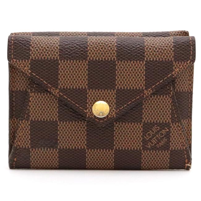 Louis Vuitton Damier Canvas Portofoille Origami Compact 2 fold N63099 Wallet