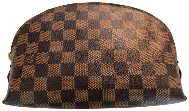 Louis Vuitton Damier Ebene Pouch Gm Cosmetic Bag