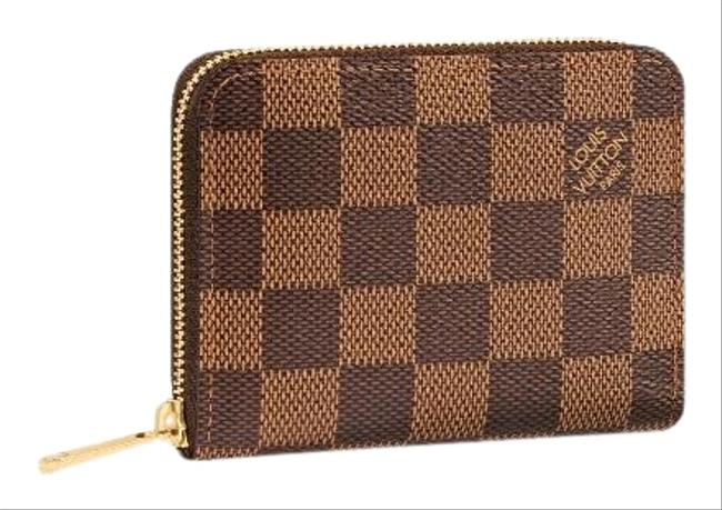 Louis Vuitton Damier Ebene Zippy Compact Wallet