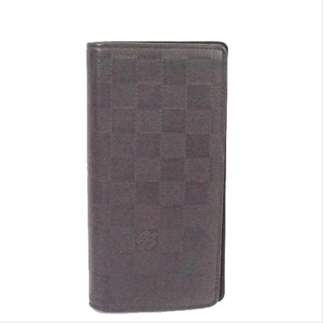 Louis Vuitton Damier Infini Portofeuil Brazza N63318 Astral Wallet