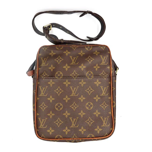 Louis Vuitton Danube Vintage Brown Cross Body Bag