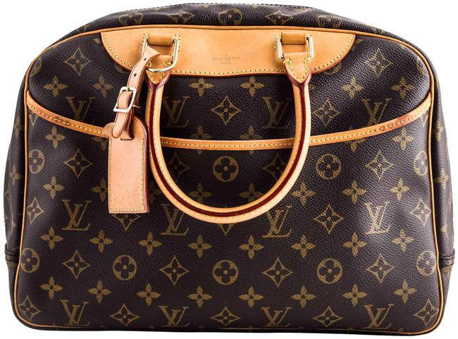 Louis Vuitton Deauville Monogram Brown Tote