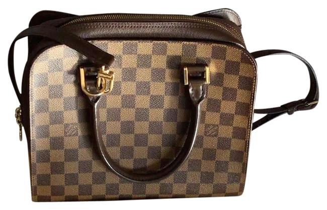 Louis Vuitton Ebene Hand Broun Damier Satchel